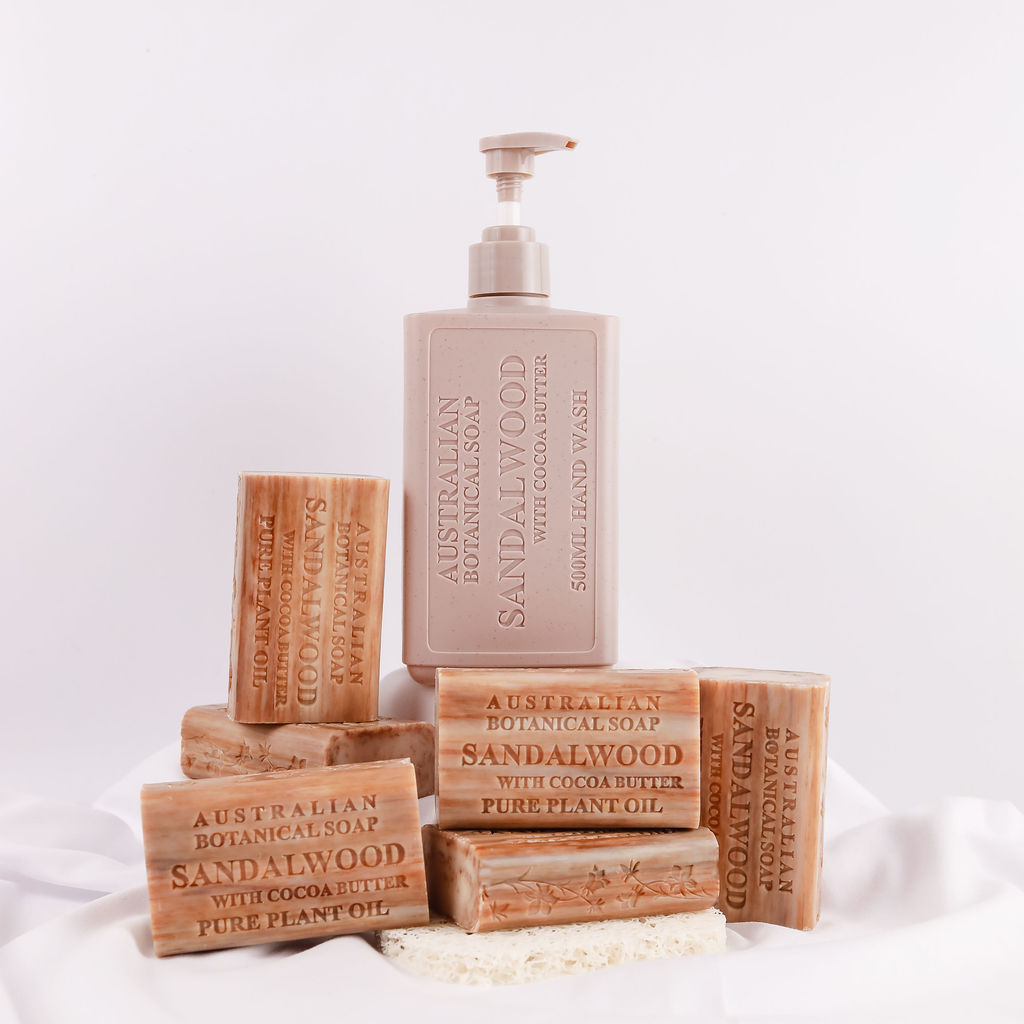 Sandalwood Hand Wash & Soap Bar Bundle