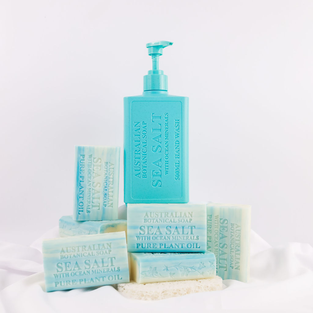 Sea Salt Hand Wash & Soap Bar Bundle