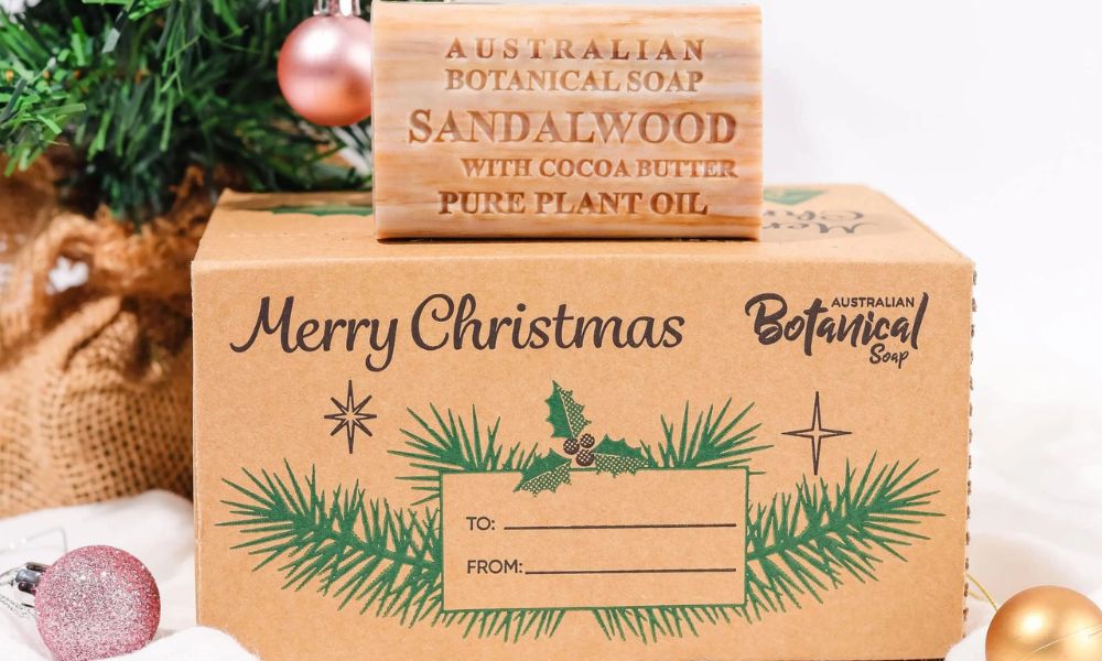 Australian Botanical Soaps Christmas gift box