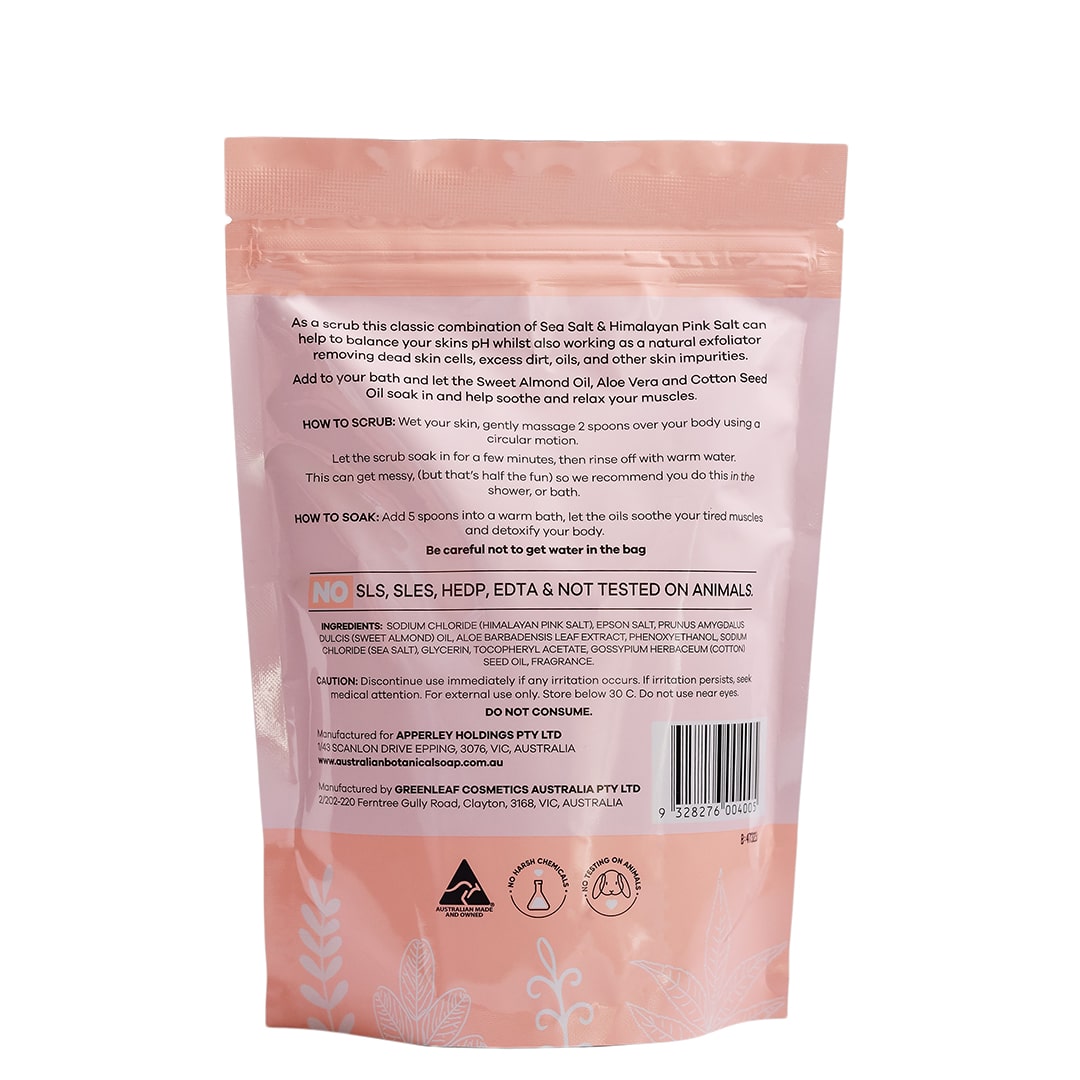 Himalayan Pink Salt & Sweet Almond Oil - 500g - Image 3