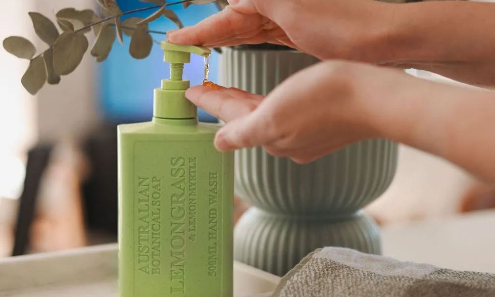 Lemongrass and Lemon Myrtle natural hand wash